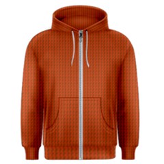 Orange Lego Texture Macro, Orange Dots Background Men s Zipper Hoodie