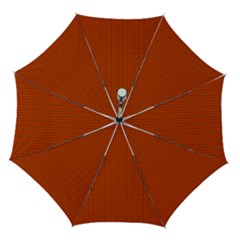 Orange Lego Texture Macro, Orange Dots Background Automatic Folding Umbrella With Case (medium) by kyorashop23