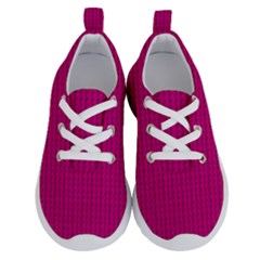 Purple Lego Texture Macro, Purple Dots Background Running Shoes by kyorashop23