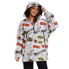 Pattern Seamless Texture Cartoon Women s Ski And Snowboard Waterproof Breathable Jacket