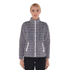 Marble Cracked Pattern Surface Women s Bomber Jacket