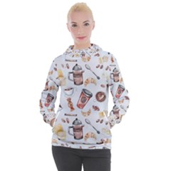 Coffee Mania Caffeine Women s Hooded Pullover