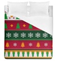 Christmas Time Pattern Christmas Ornament Duvet Cover (Queen Size) View1