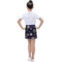 Shiny Winter Snowflake Abstract Christmas Cold Crystal December Kids  Tennis Skirt View2