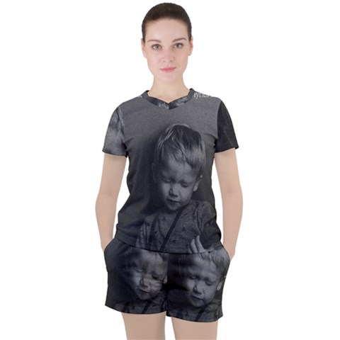 Feel Of Music Women s T-shirt And Shorts Set by Ajidj