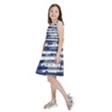 Metallic Rhythm Print Kids  Skater Dress View2