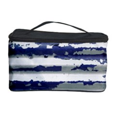 Metallic Rhythm Print Cosmetic Storage Case by dflcprintsclothing