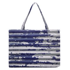 Metallic Rhythm Print Zipper Medium Tote Bag by dflcprintsclothing