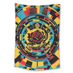 Therose Large Tapestry by DaMorClothingCompany