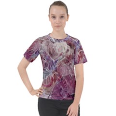 Hidden Heart Women s Sport Raglan T-shirt