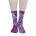 Hidden Heart Smooth Crew Length Tube Socks View1