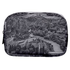 Florentino Ameghino Dam, Chubut, Argentina Make Up Pouch (small) by dflcprintsclothing