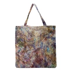 Mono Pour Blend  Grocery Tote Bag