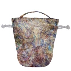 Mono Pour Blend  Drawstring Bucket Bag