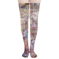 Mono Pour Blend  Thigh High Stockings