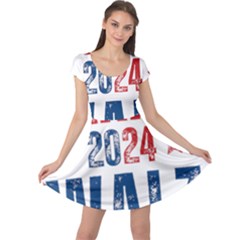 Kamala Harris 2024 Walz Cap Sleeve Dress by Safari