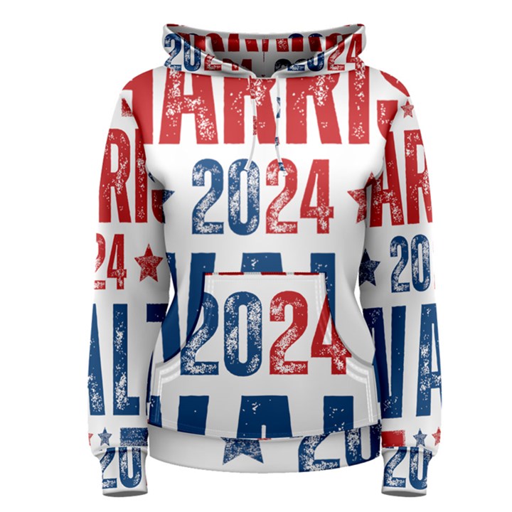 Kamala Harris 2024 Walz Women s Pullover Hoodie