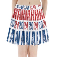 Kamala Harris 2024 Walz Pleated Mini Skirt by Safari