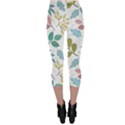 Leaf pattern  Capri Leggings  View2