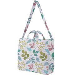 Leaf Pattern  Square Shoulder Tote Bag by Safari