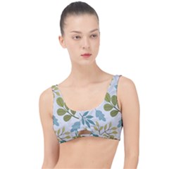 Leaf Pattern  The Little Details Bikini Top