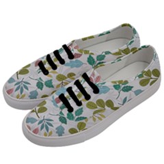 Leaf Seamless Pattern  Men s Classic Low Top Sneakers by Safari