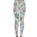 Leaf seamless pattern  Inside Out Leggings View4