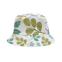 Leaf Seamless Pattern  Inside Out Bucket Hat