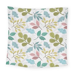 Leaf Seamless Pattern  Square Tapestry (large)