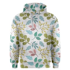 Leaf Seamless Pattern  Men s Overhead Hoodie