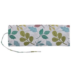 Leaf Seamless Pattern  Roll Up Canvas Pencil Holder (m) by Safari