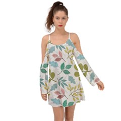 Leaf Seamless Pattern  Boho Dress by Safari