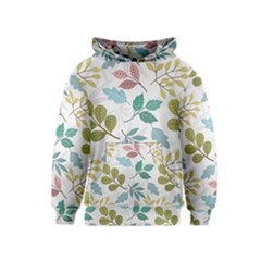 Leaf Seamless Pattern  Kids  Pullover Hoodie