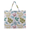 Leaf seamless pattern  Zipper Large Tote Bag View1