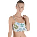 Leaf seamless pattern  Layered Top Bikini Top  View1