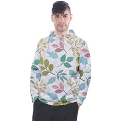 Leaf Seamless Pattern  Men s Pullover Hoodie