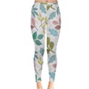 Leaf seamless pattern  Inside Out Leggings View3