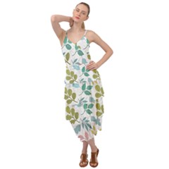 Leaf Seamless Pattern  Layered Bottom Dress by Safari