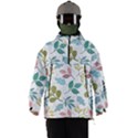 Leaf seamless pattern  Men s Ski and Snowboard Waterproof Breathable Jacket View1