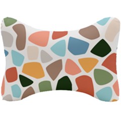 Shapes Seamless Pattern Seat Head Rest Cushion by Safari