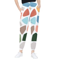 Shapes Seamless Pattern Women s Tapered Pants by Safari