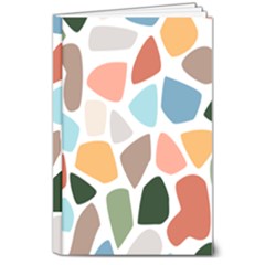 Shapes Seamless Pattern 8  X 10  Hardcover Notebook by Safari