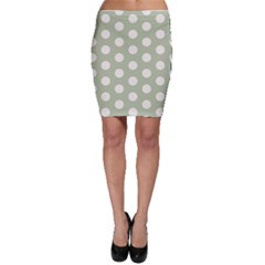 Polk Dots Seamless Pattern Bodycon Skirt