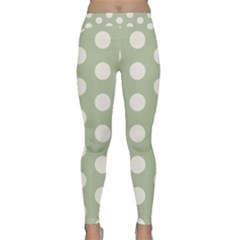 Polk Dots Seamless Pattern Classic Yoga Leggings