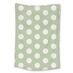 Polk Dots Seamless Pattern Large Tapestry