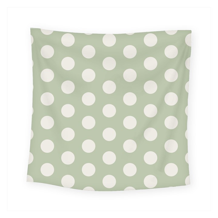 Polk Dots Seamless Pattern Square Tapestry (Small)