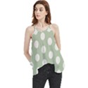 Polk Dots Seamless Pattern Flowy Camisole Tank Top View1