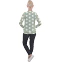 Polk Dots Seamless Pattern Casual Zip Up Jacket View2