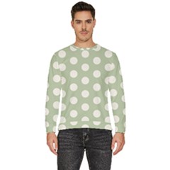 Polk Dots Seamless Pattern Men s Fleece Sweatshirt