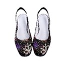 Shiny Winter Snowflake Abstract Christmas Cold Crystal December Women s Classic Slingback Heels View1